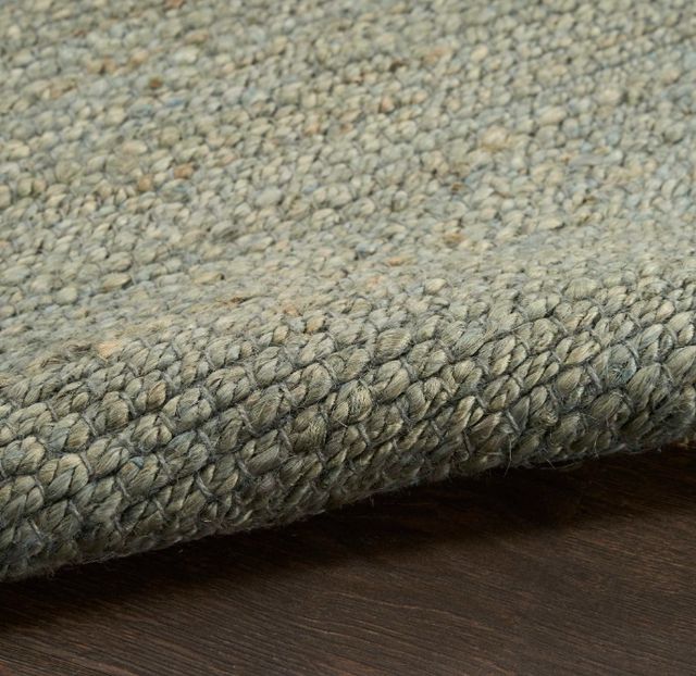 Nourison Home™ Natural Jute NJT01 Jute Sage 5'x7' Area Rug-3