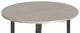 Homecrest™ Outdoor Living Customizable Shadow Rock Aluminum/Stone Round Outdoor End Table-1