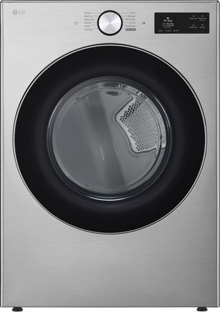 LG 7.4 Cu. Ft. Graphite Steel Smart Front Load Electric Dryer with TurboSteam® and Built-In Intelligence