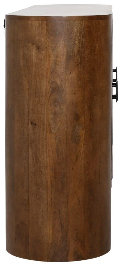 Dovetail Furniture Stephenson Medium Brown Sideboard-3
