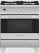 Fisher & Paykel 30" Brushed Stainless Steel Pro Style Dual Fuel Range-0