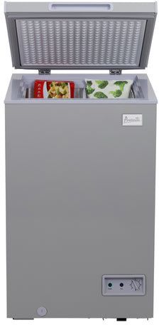 Avanti 3.5 Cu. Ft. Stainless Steel Chest Freezer-4