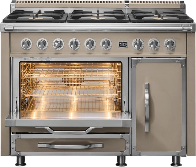 Viking® Tuscany 48" Nantucket Pro Style Dual Fuel Range-3