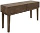 International Furniture Direct Olivia Brown Sofa Table-0