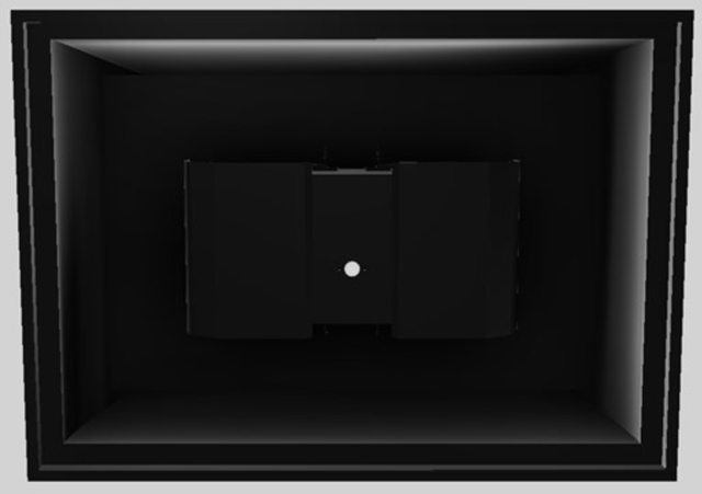 Vent-A-Hood® Designer Series 42" Black Island Range Hood-2