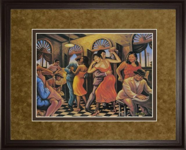 Classy Art Roadhouse by Sarah Jenkins Framed Print Wall Art-1
