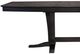 John Thomas Furniture® Cosmopolitan Black/Coal Dining Table-1