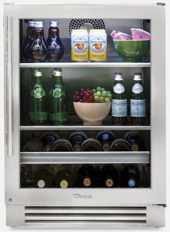 True® 5.6 Cu. Ft. Beverage Center-Stainless Glass (Floor Display)