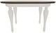 Mavin Customizable Round Extendable Dining Table with 18" Leaf-1