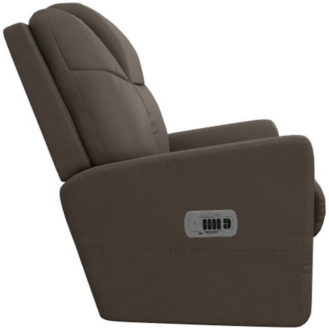 La-Z-Boy® Sparrow Otter Leather Power Wall Recliner with Headrest and Lumbar-3