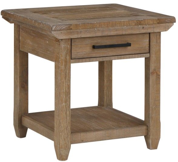 Steve Silver Co. Riverdale 3-Piece Driftwood Occasional Table Set-3