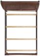Elements International Phillipe Cherry Queen Sleigh Bed-3