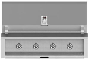 front view of the Aspire By Hestan® 42" Stainless Steel Built-In Grill