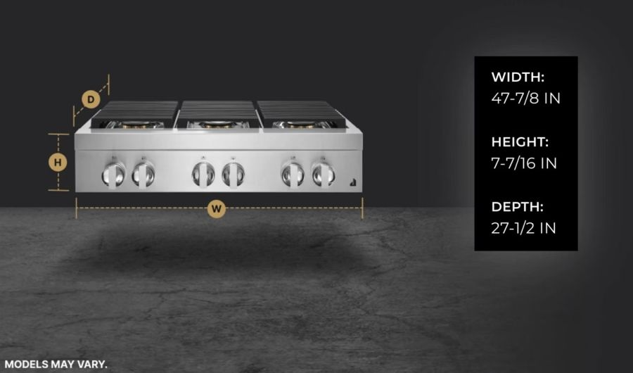 JennAir JGCP648HM Gas Rangetop - Thumbnail 4