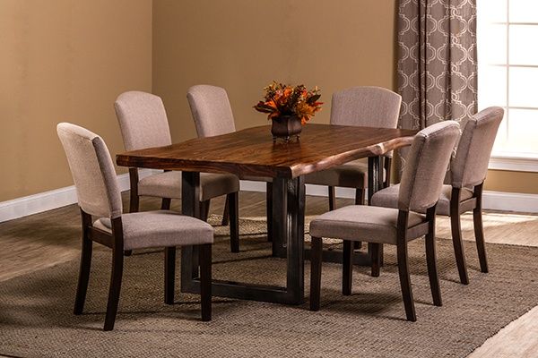 HH2 Home Emerson 7-Piece Sheesham Rectangle Dining Set-0