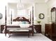 Kincaid Furniture Hadleigh Cherry Finished Upholstered Bed Bench-1