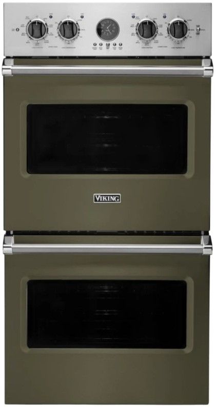 Viking® 5 Series 27" Martini Double Electric Premiere Wall Oven-0