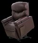 UltraComfort™ Maya Coffee Medium Power Lift Recliner with Nirvana Heat and Air Massage-0