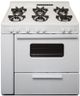Premier 36" White Pro Style Gas Range-0