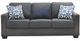 Benchcraft® Kiessel Nuvella Steel Sofa-1