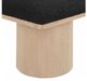 Meridian Furniture Pavilion 3-Piece Black/Natural 54" Modular Bench-2