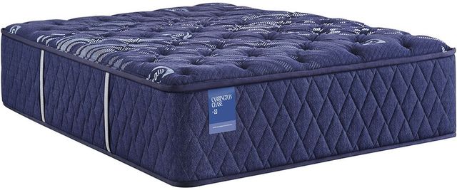 front view of the Sealy® Carrington Chase Spring Travelers Rest 14.5" Innerspring Medium Tight Top Queen Mattress