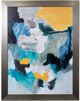StyleCraft Far Way Blue-Green/Dark Gray/Dark Yellow/Light Gray Wall Art-0