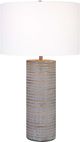 Uttermost® Monolith Frosted Pewter Gray Table Lamp-0