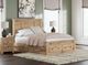 Signature Design by Ashley® Makidern Tan Queen Panel Storage Bed-1