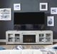 Aspenhome® Avery Loft Limestone Fireplace Console-2