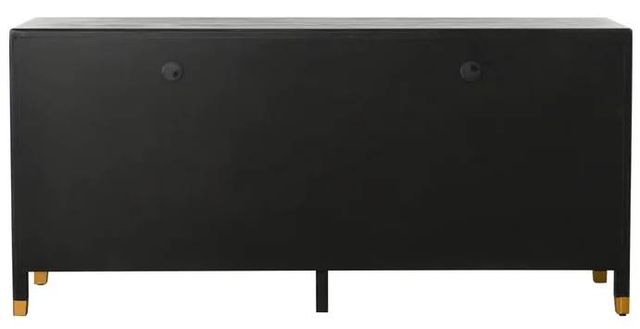 StyleCraft Satin Black/White Sideboard-2