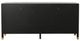 StyleCraft Satin Black/White Sideboard-2