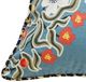 Stylecraft Dann Foley Lifestyle Blue/Brown Designer Throw Pillow-4
