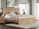 Signature Design by Ashley® Fenderport Tan King Storage Panel Bed-1