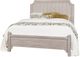 Vaughan-Bassett Bungalow Dover Grey King Upholstered Bed-0
