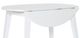 John Thomas Furniture® Dining Essentials Pure White 42" Round Drop Leaf Table -1