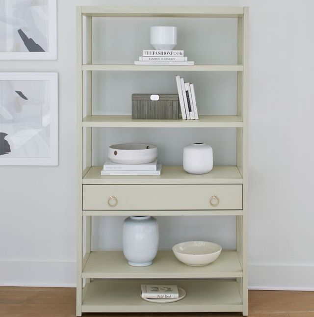 Liberty Furniture East End Green Mist Accent Bookcase-1