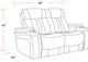 Parker House® Royce Fantom Ivory Power Reclining Loveseat-1