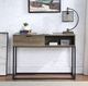 ACME Furniture Galeno Black/Rustic Oak Writing Desk-4