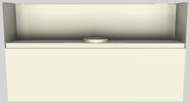 Vent-A-Hood® 54" Biscuit Wall Mounted Range Hood-2