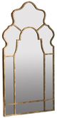 A & B Home Weathered Gold Garden Mirror-0