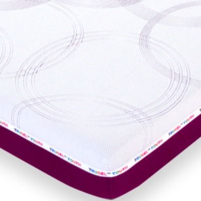 Glideaway® Youth 7" Pink Cushion Firm Memory Foam Full Mattress-1