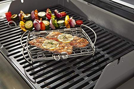 Weber® Stainless Steel Grilling Basket-2