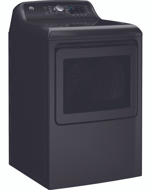 GE® 7.4 Cu. Ft. Diamond Gray Gas Dryer-5