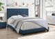 ACME Furniture Ishiko Dark Teal Eastern King Upholstered Panel Bed-1
