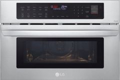 LG 1.7 Cu. Ft. Stainless Steel Built-In Electric Speed Oven