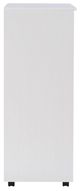 Linon Rudy White Rolling Storage Cart-5