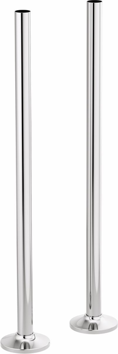 Brizo Kintsu® Polished Chrome Floor Mount Tub Filler Unions-0