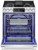 LG Studio 30" Stainless Steel Slide In Natural Gas Range -2
