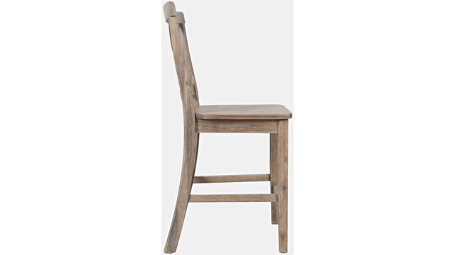 Jofran Inc. Simplicity Eastern Tides Bisque Stool-2